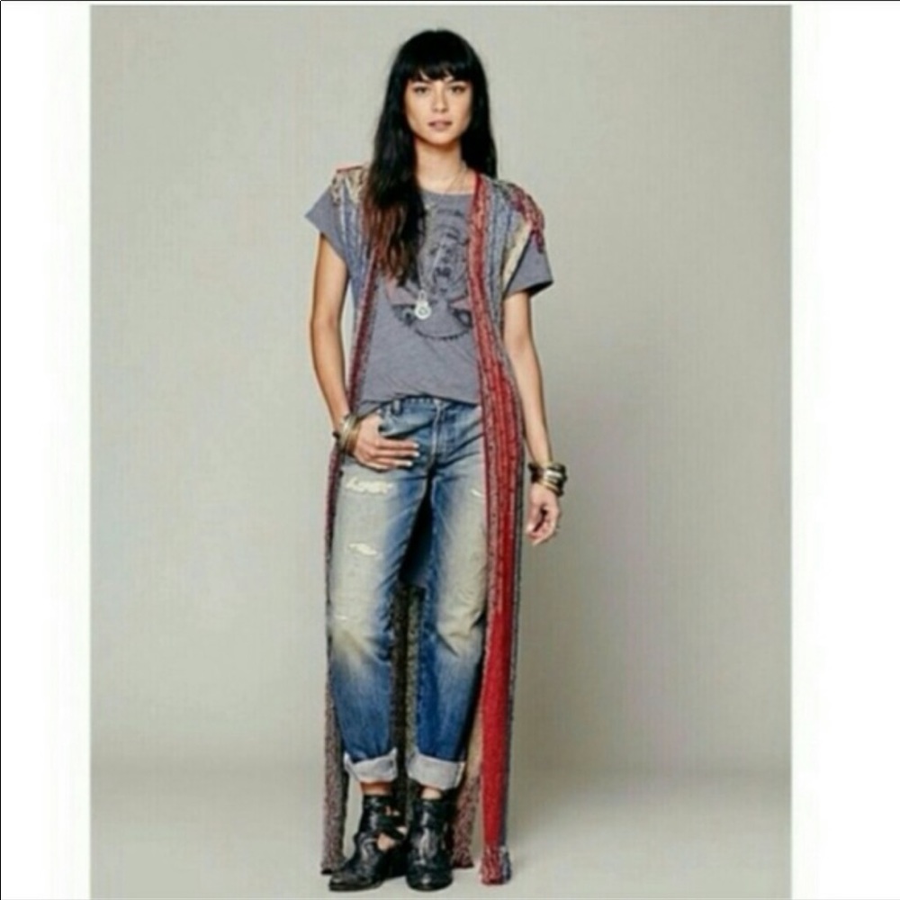 Cecilia prado by free people fringe vest